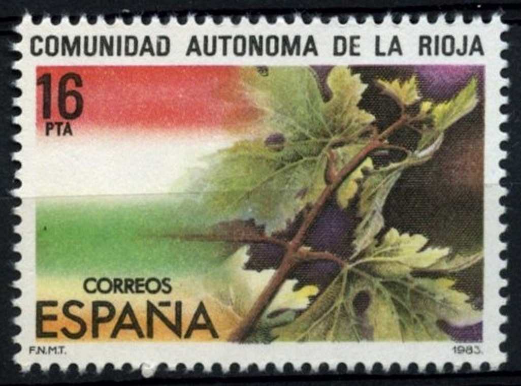 Испания 1983 флора автономия Ла-Риоха