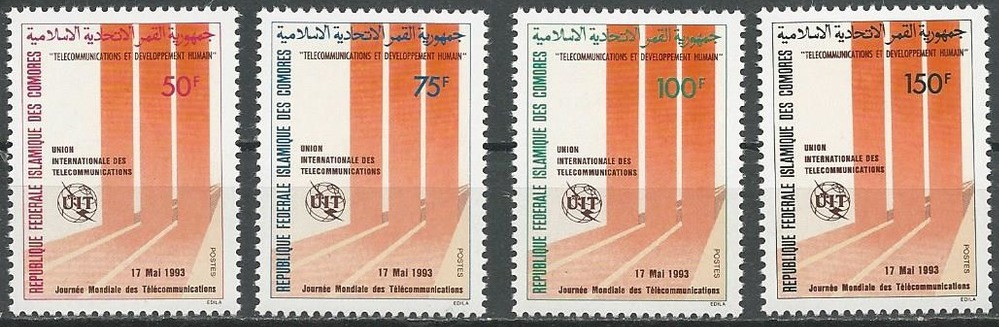 Коморы 1993 Всемирный день телекоммуникаций