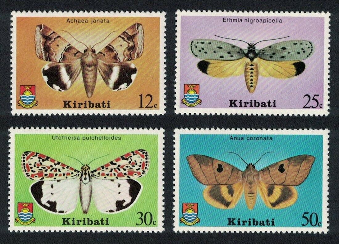 Кирибати 1980 фауна насекомые бабочки