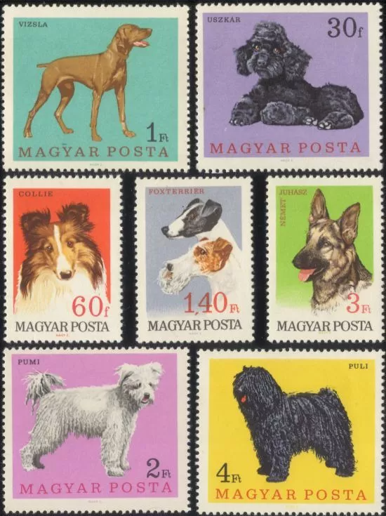 Венгрия 2004 собаки породы