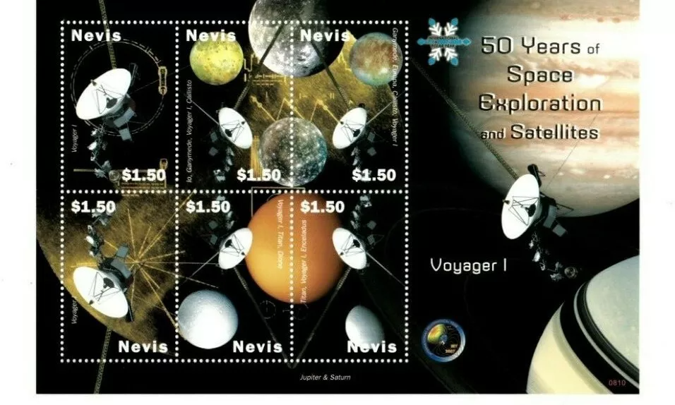 Невис 2008 космос 50 лет освоению космоса, зонд Вояджер - 1