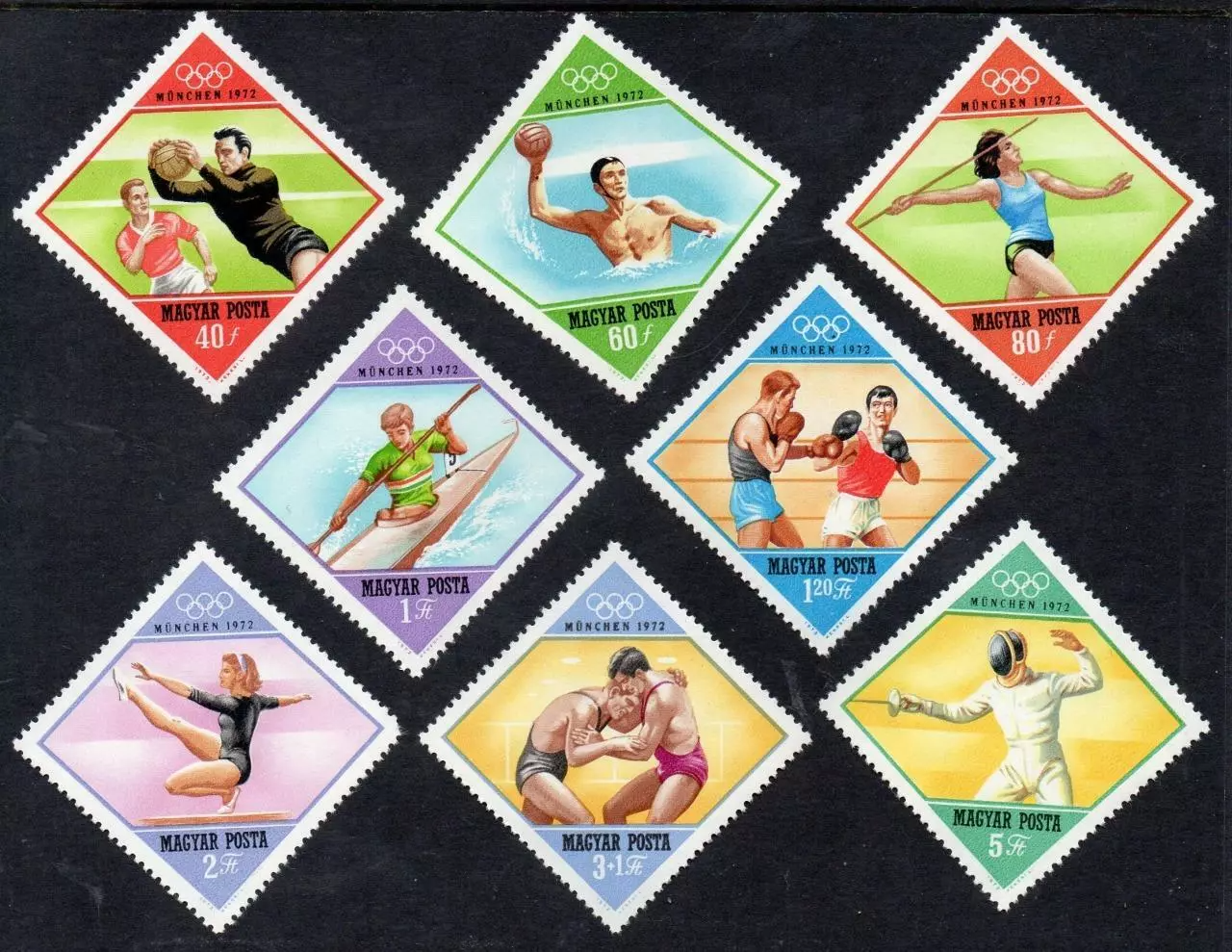 Венгрия 1972 спорт летние Олимпийские игры в Мюнхене Германия