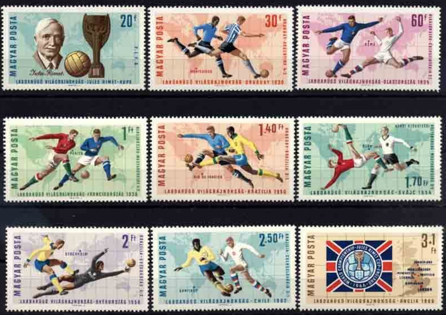 Венгрия 1966 спорт футбол Чемпионат мира Англия