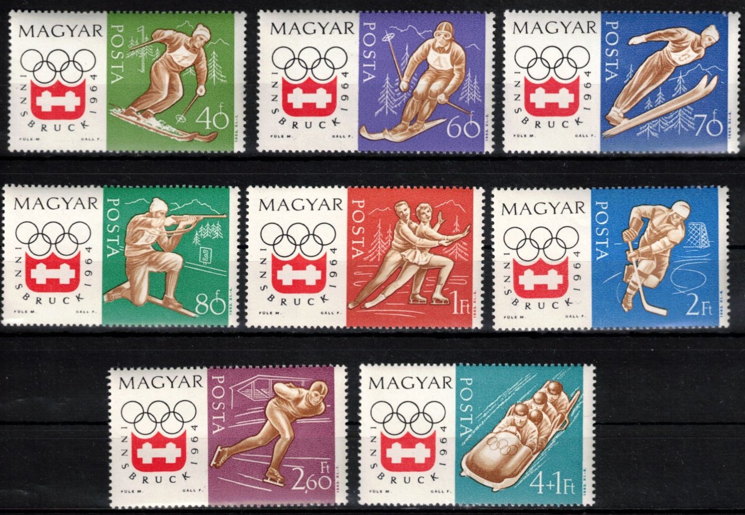 Венгрия 1964 спорт Олимпийские игры Инсбрук Австрия